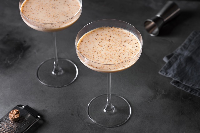 Brandy Alexander mit Cognac